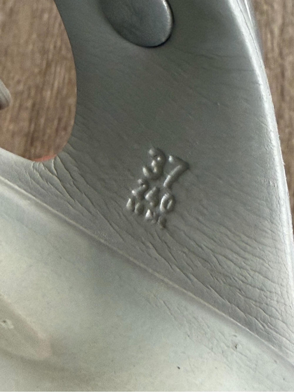 Birkenstock Kids Two-Buckle Slide Sandals in Light Silver - Picture 5 of 6